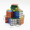 3CM Rubik's Cube keychain, keychain ring, Intelligence Rubik's Cube keyring, craft student Rubik's Cube pendant, gift wholesale Rubik's Cube Application Scenario